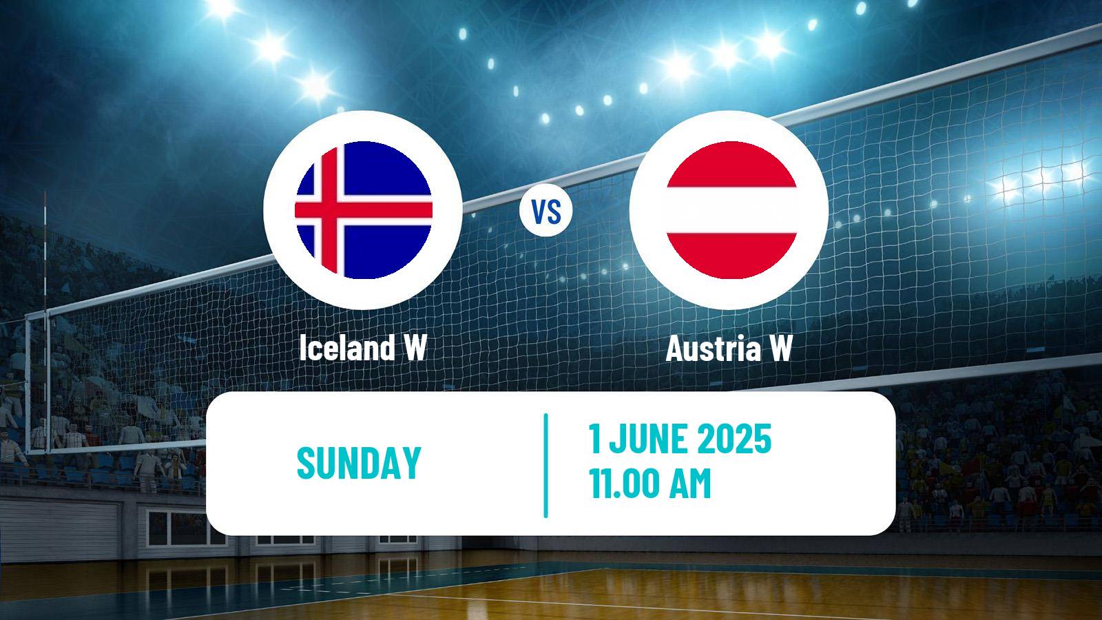 Volleyball Silver European League Volleyball Women Iceland W - Austria W