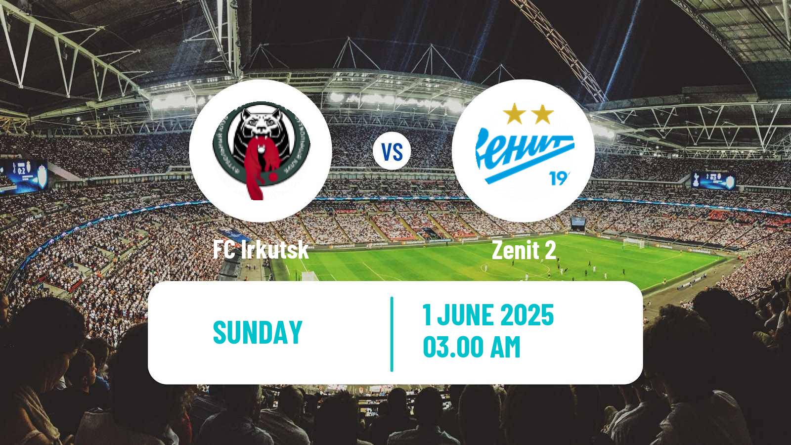 Soccer FNL 2 Division B Group 2 Irkutsk - Zenit 2