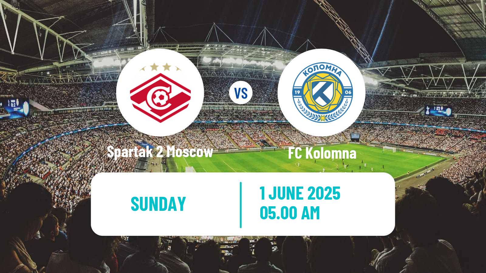 Soccer FNL 2 Division B Group 2 Spartak 2 Moscow - Kolomna
