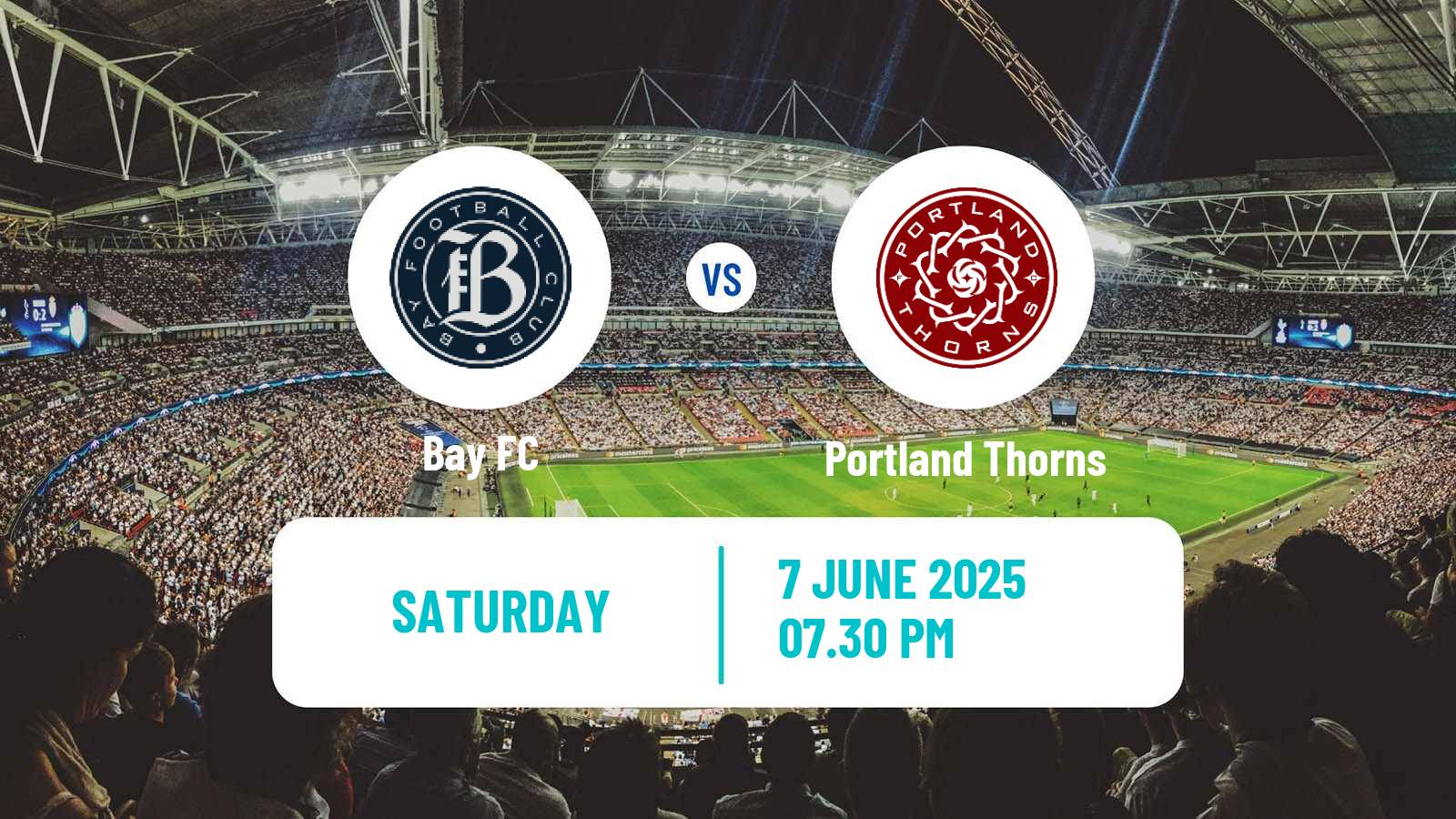 Soccer NWSL Bay FC - Portland Thorns