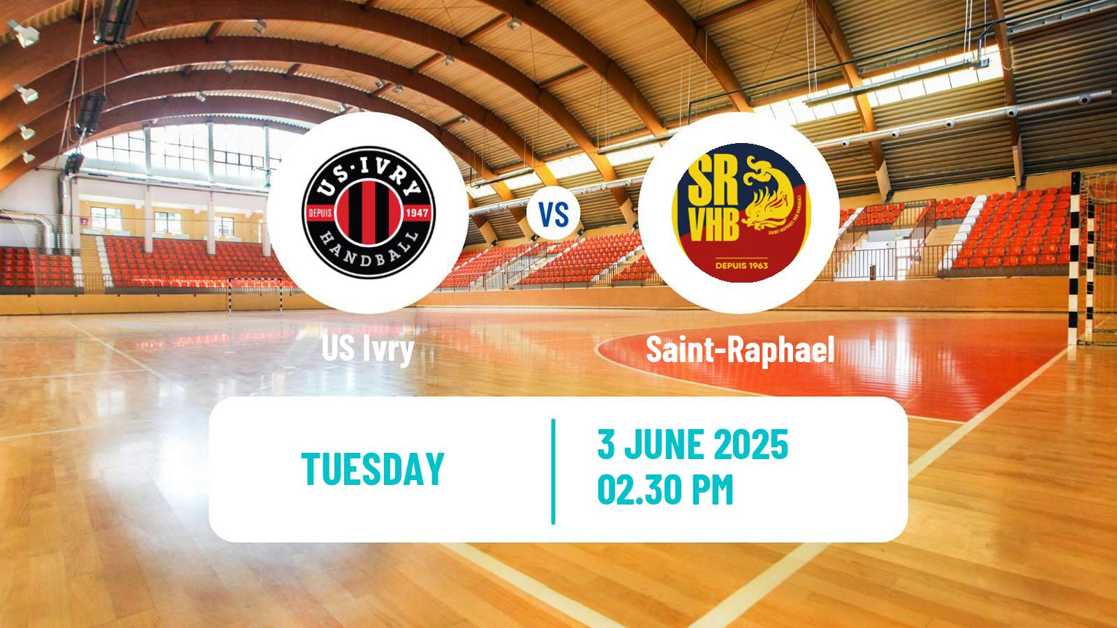 Handball French Starligue Handball Ivry - Saint-Raphael