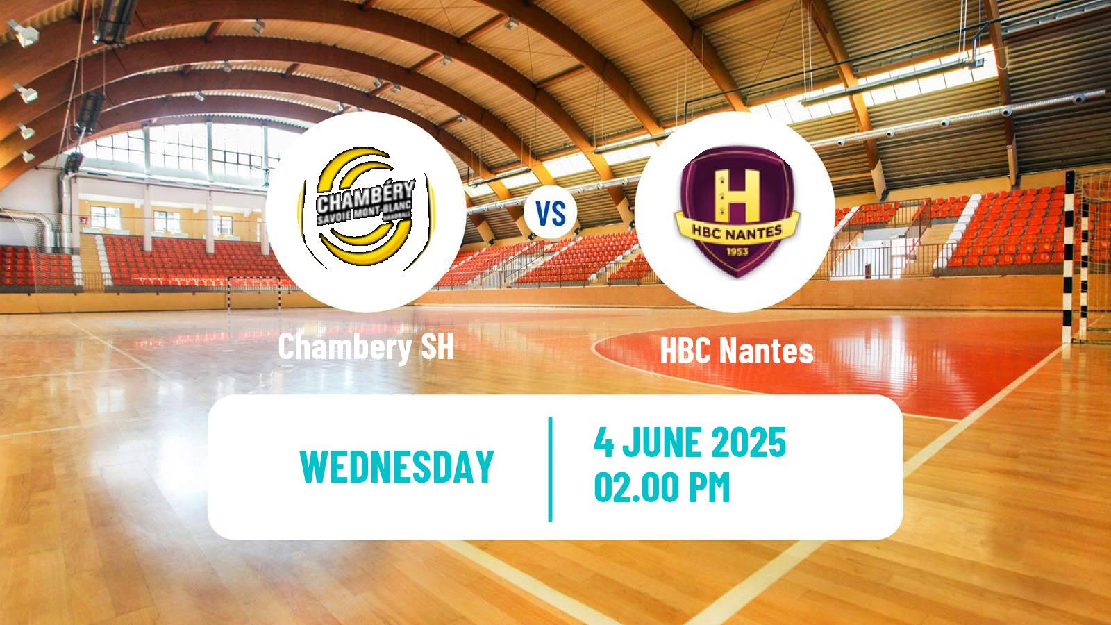 Handball French Starligue Handball Chambery SH - HBC Nantes