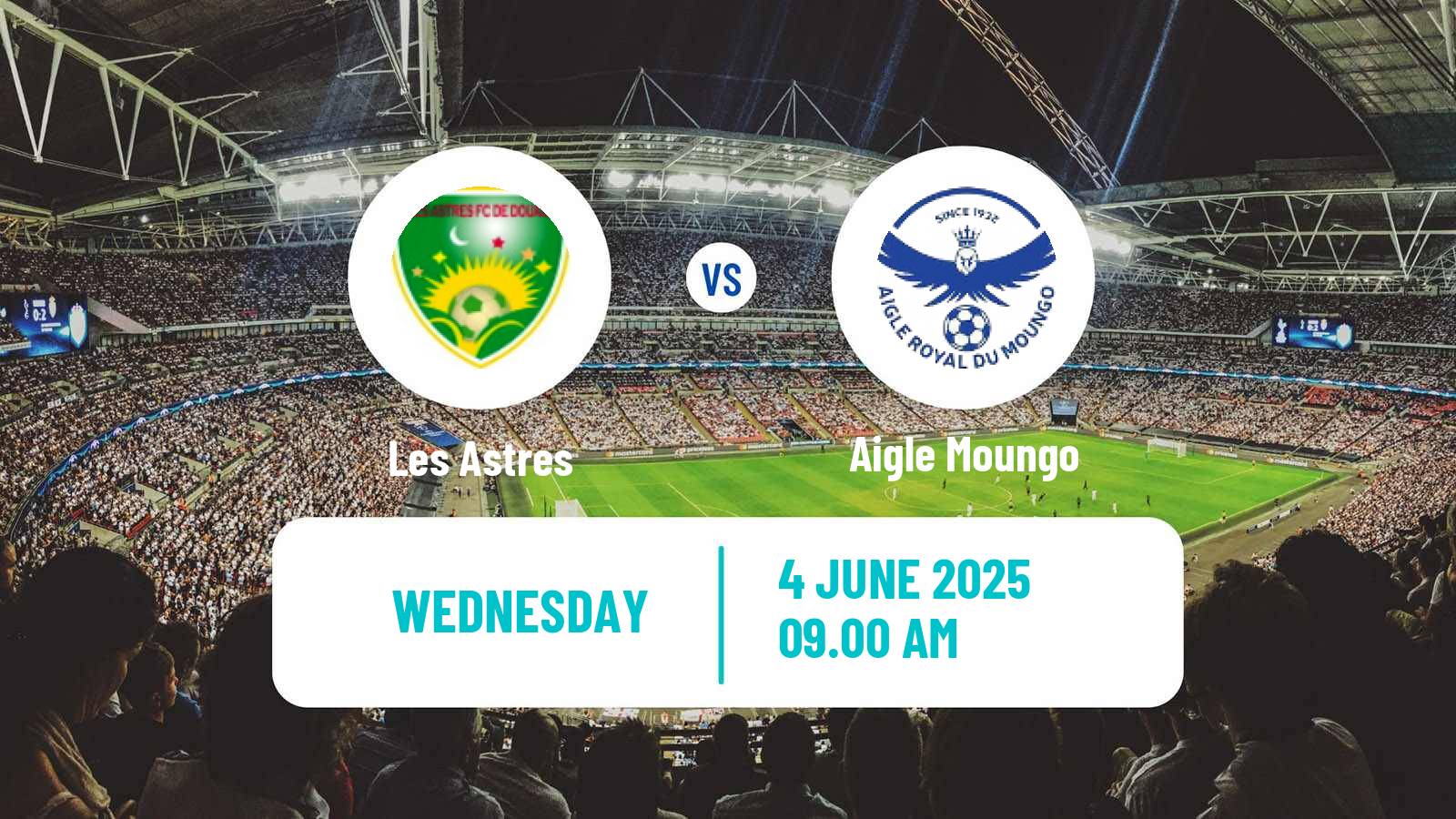 Soccer Cameroon Elite One Les Astres - Aigle Moungo