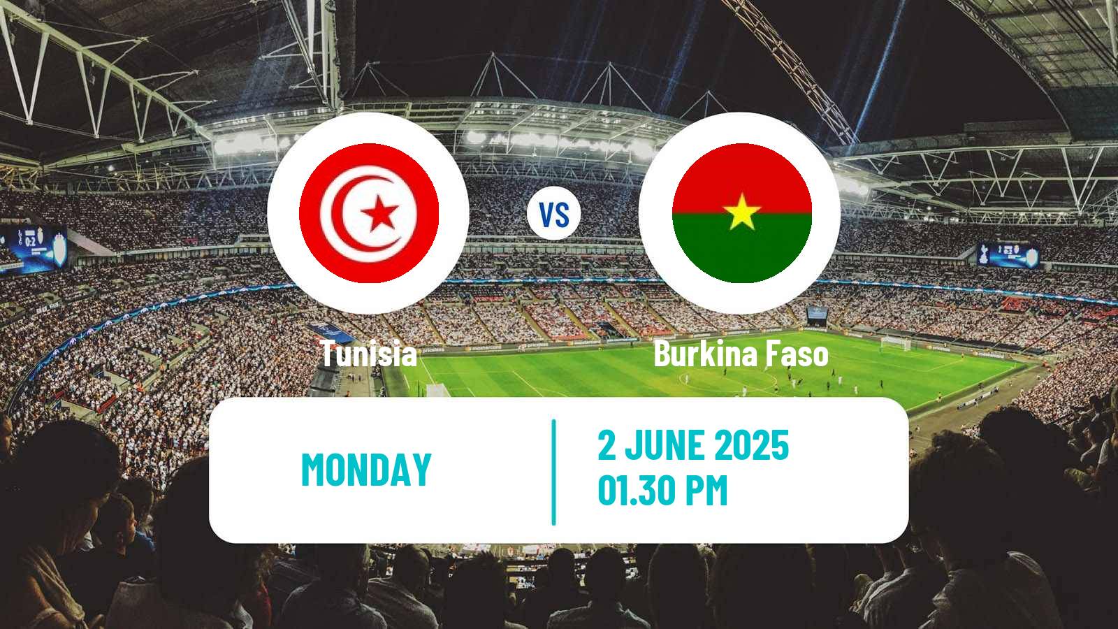 Soccer Friendly Tunisia - Burkina Faso