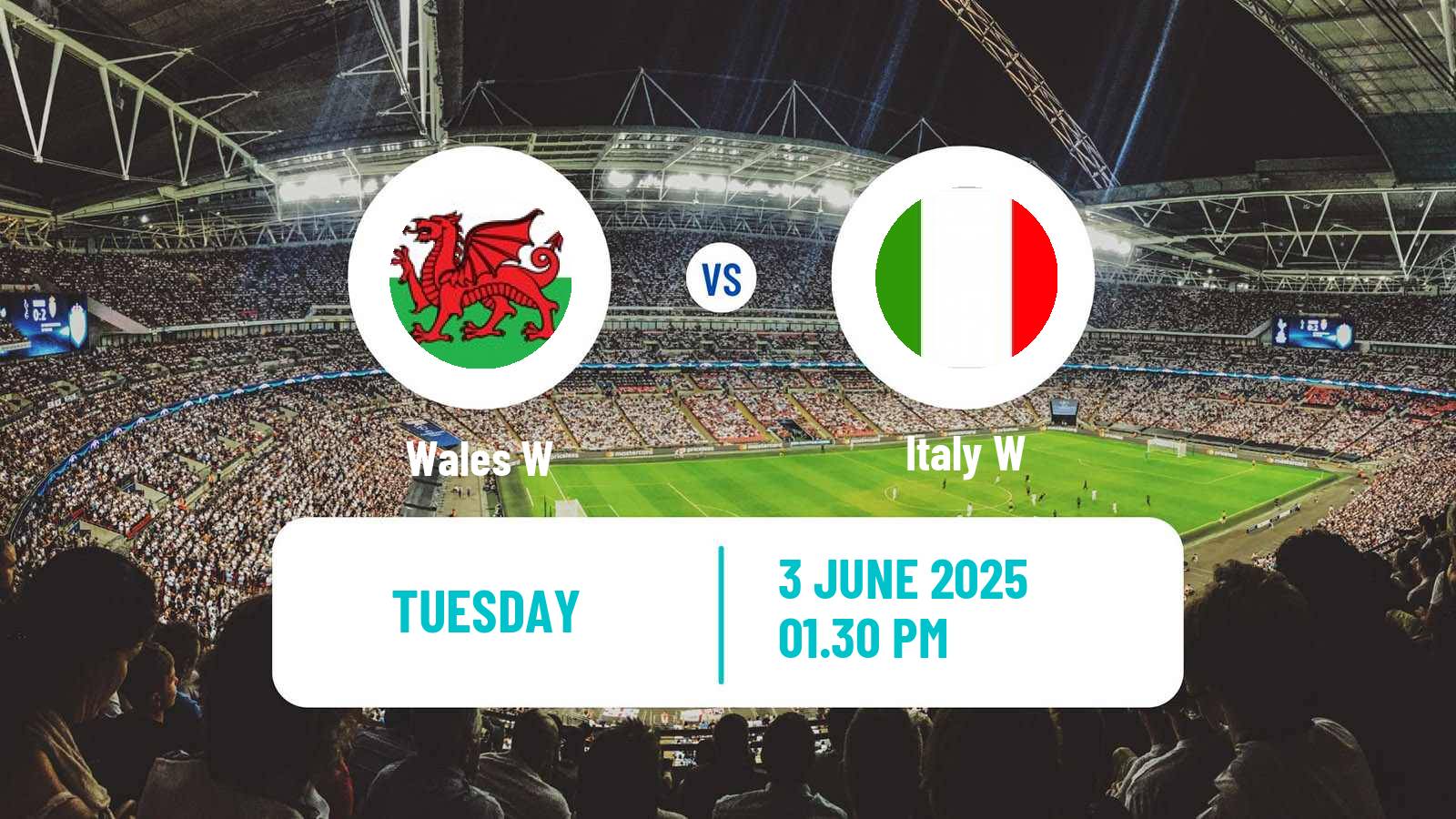 Soccer UEFA Nations League Women Wales W - Italy W