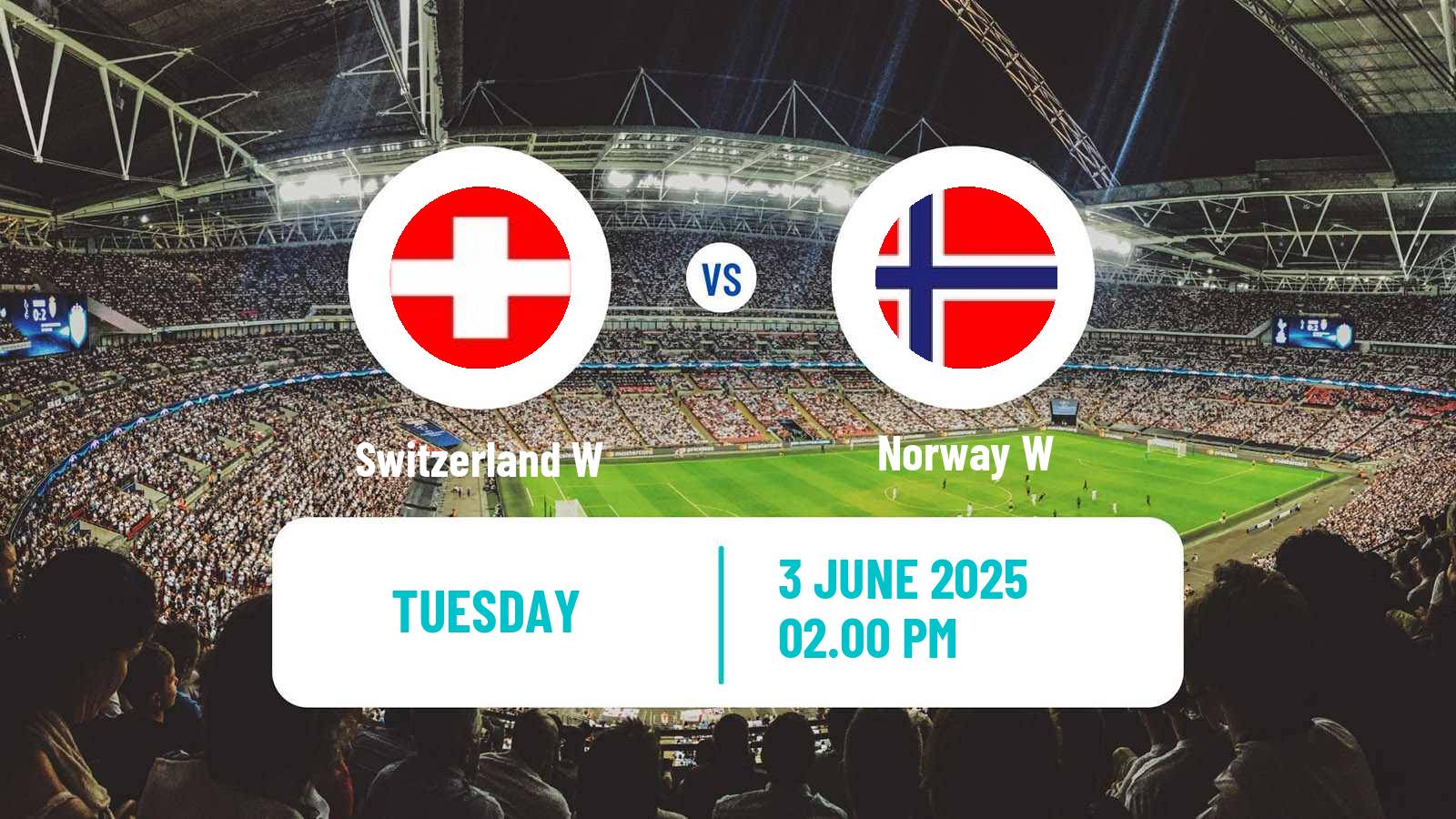 Soccer UEFA Nations League Women Switzerland W - Norway W