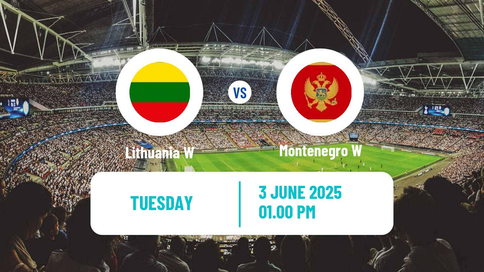 Soccer UEFA Nations League Women Lithuania W - Montenegro W