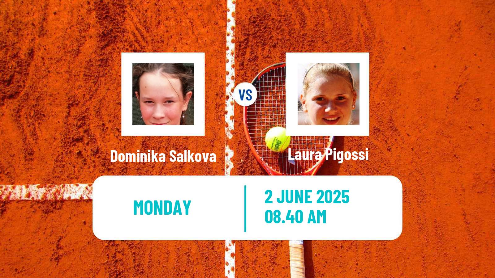 Tennis Bari Challenger Women Dominika Salkova - Laura Pigossi