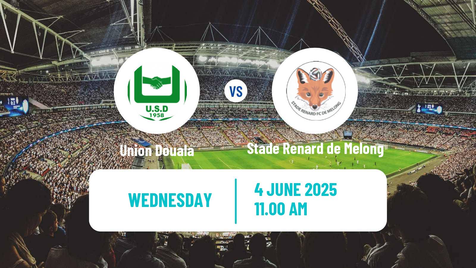 Soccer Cameroon Elite One Union Douala - Stade Renard de Melong