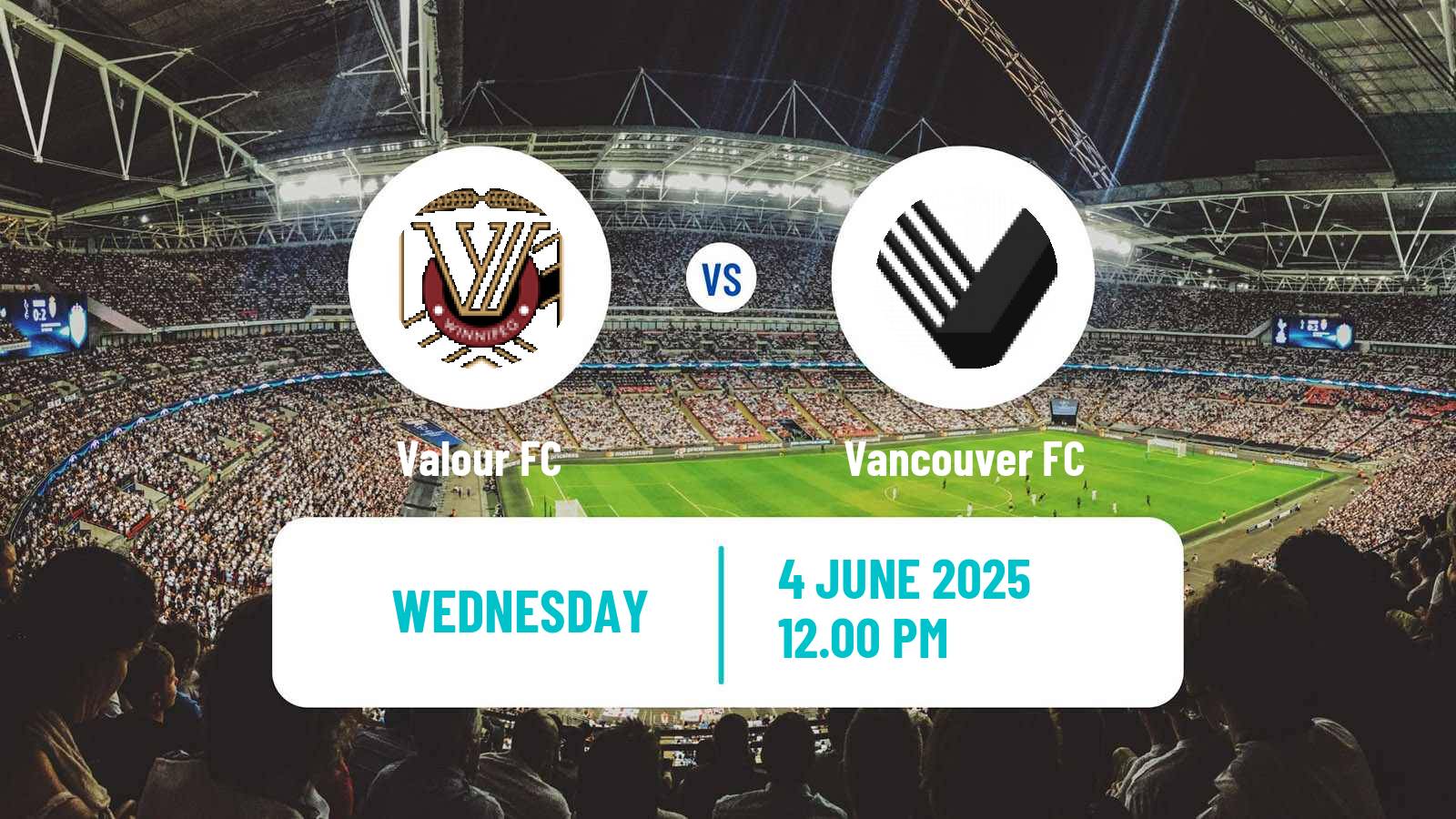 Soccer Canadian Premier League Valour - Vancouver FC