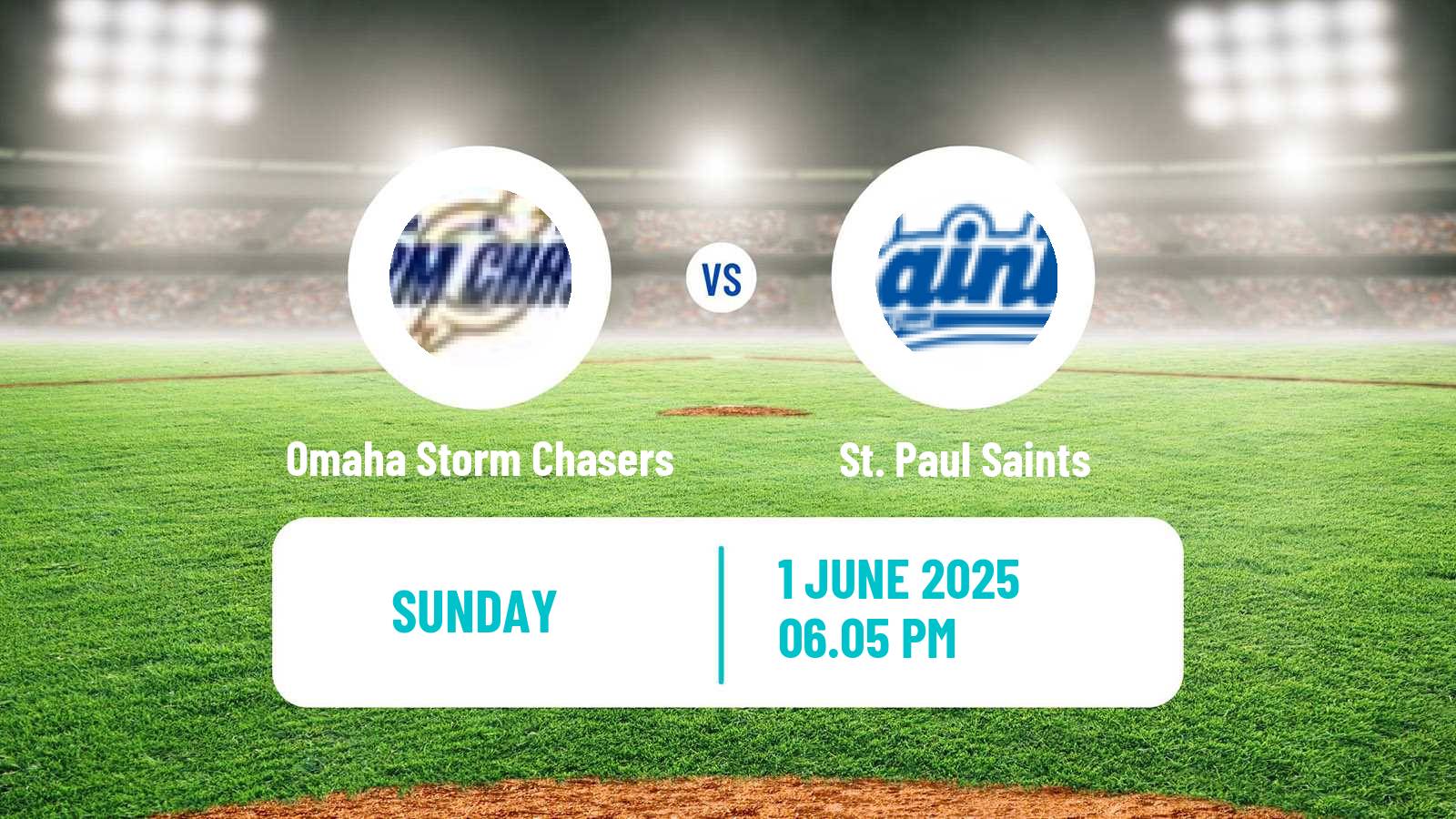 Baseball IL Omaha Storm Chasers - St. Paul Saints