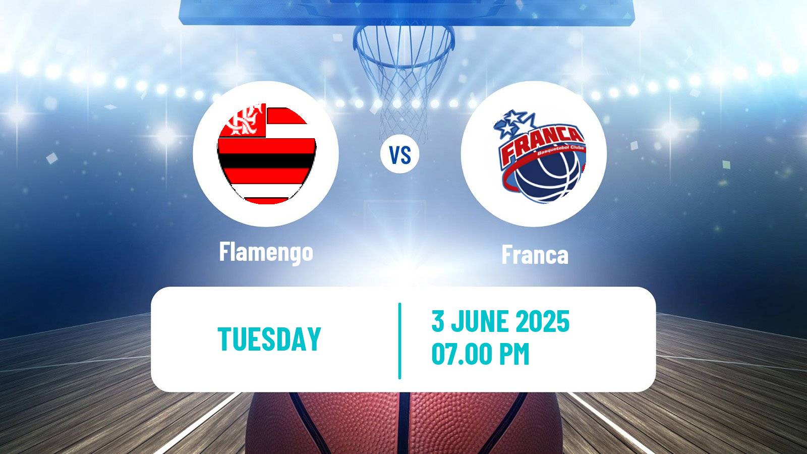 Basketball Brazilian NBB Flamengo - Franca