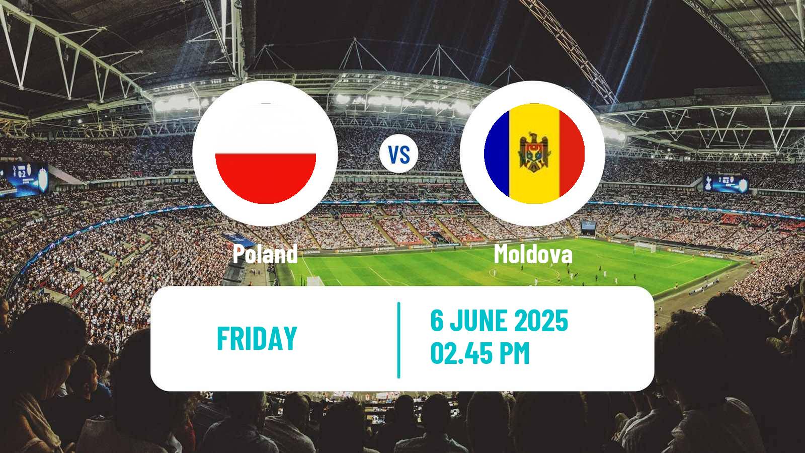 Soccer Friendly Poland - Moldova
