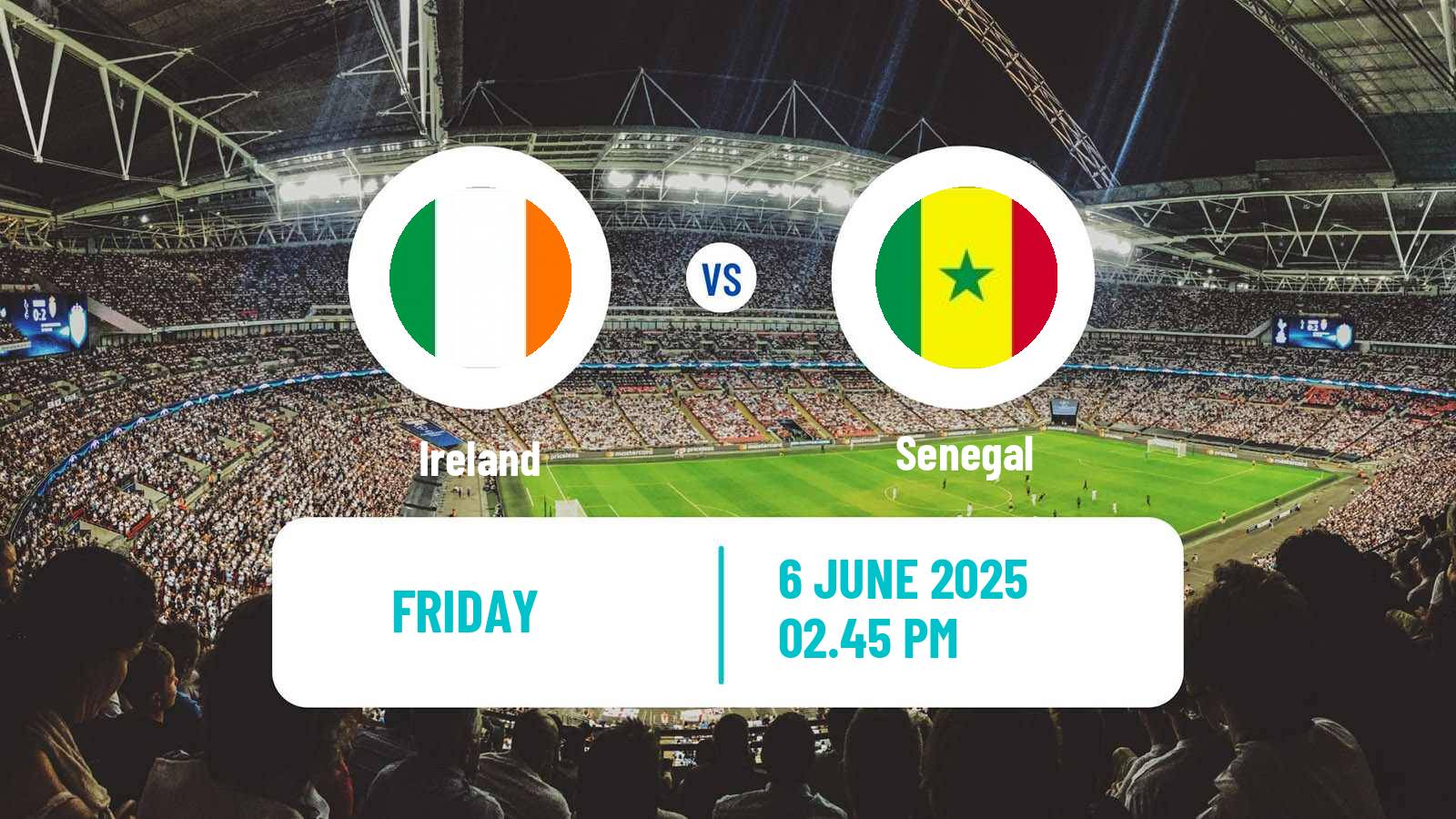 Soccer Friendly Ireland - Senegal