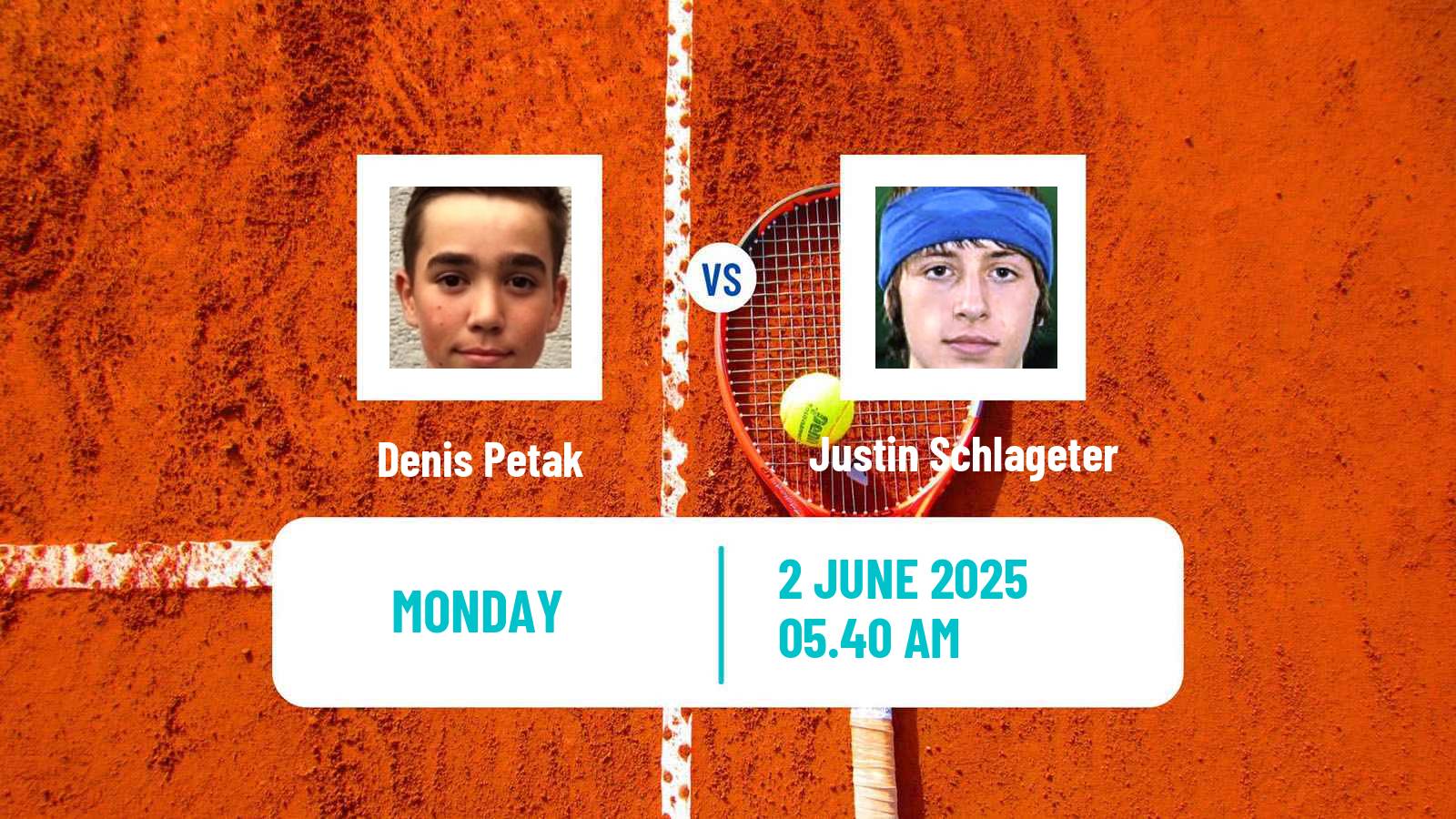 Tennis ITF M15 Klagenfurt Men Denis Petak - Justin Schlageter