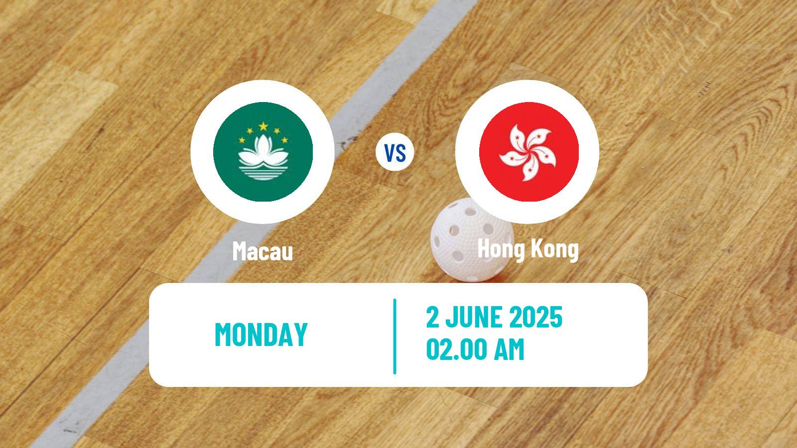 Floorball  AOFC Cup Floorball Macau - Hong Kong