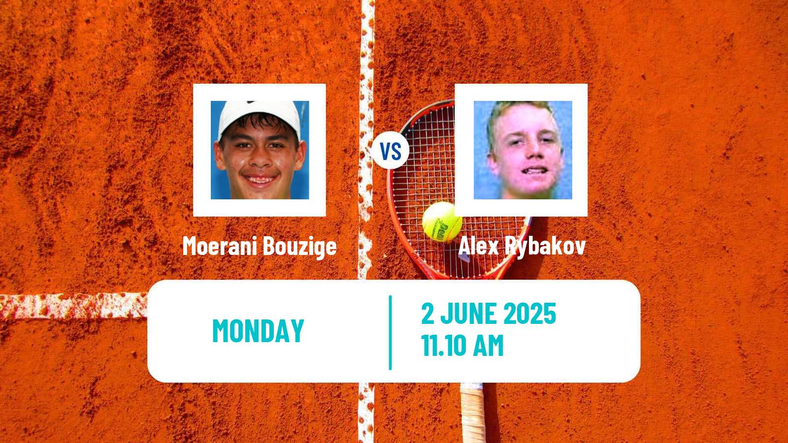 Tennis Tyler Challenger Men Moerani Bouzige - Alex Rybakov