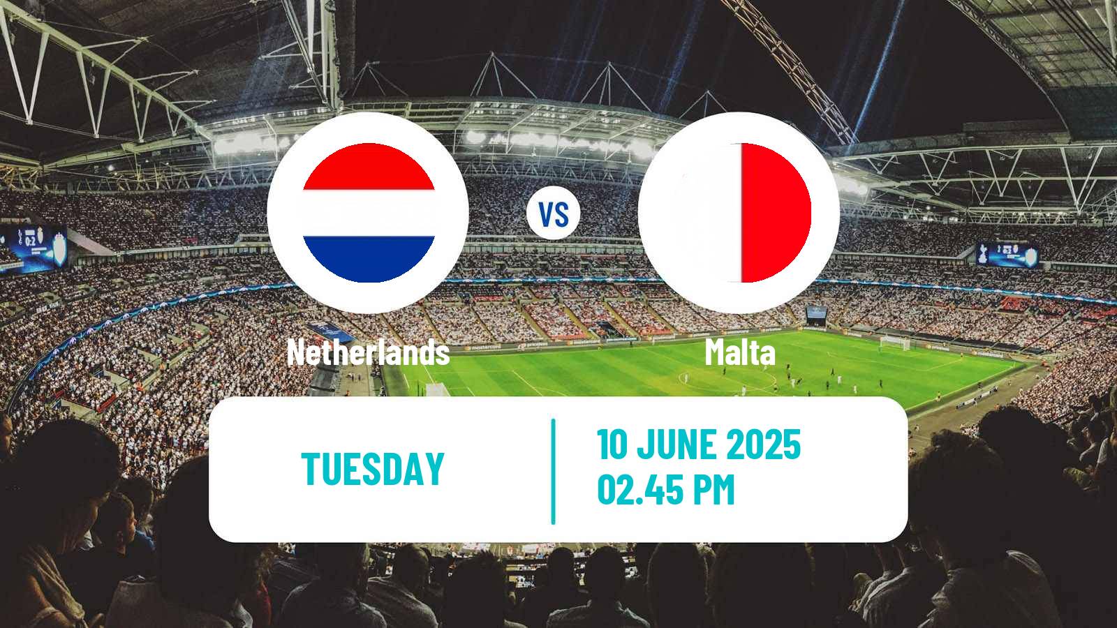 Soccer FIFA World Cup Netherlands - Malta