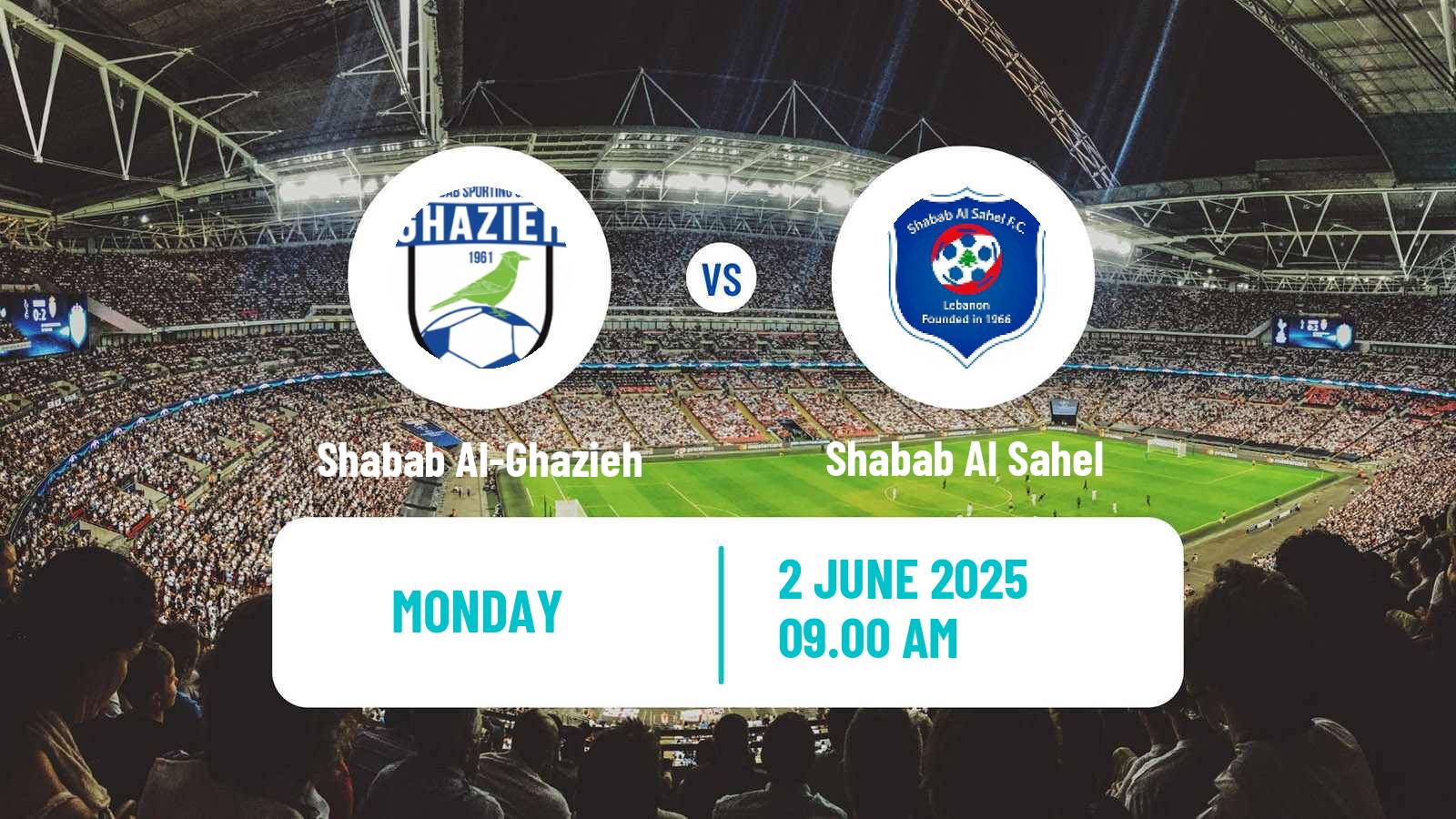 Soccer Lebanese Premier League Shabab Al-Ghazieh - Shabab Al Sahel