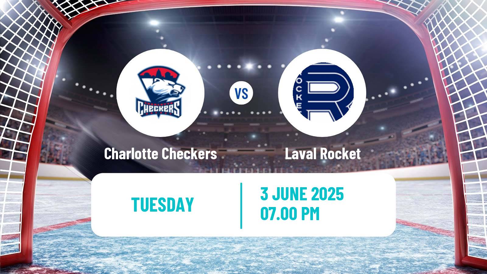 Hockey AHL Charlotte Checkers - Laval Rocket