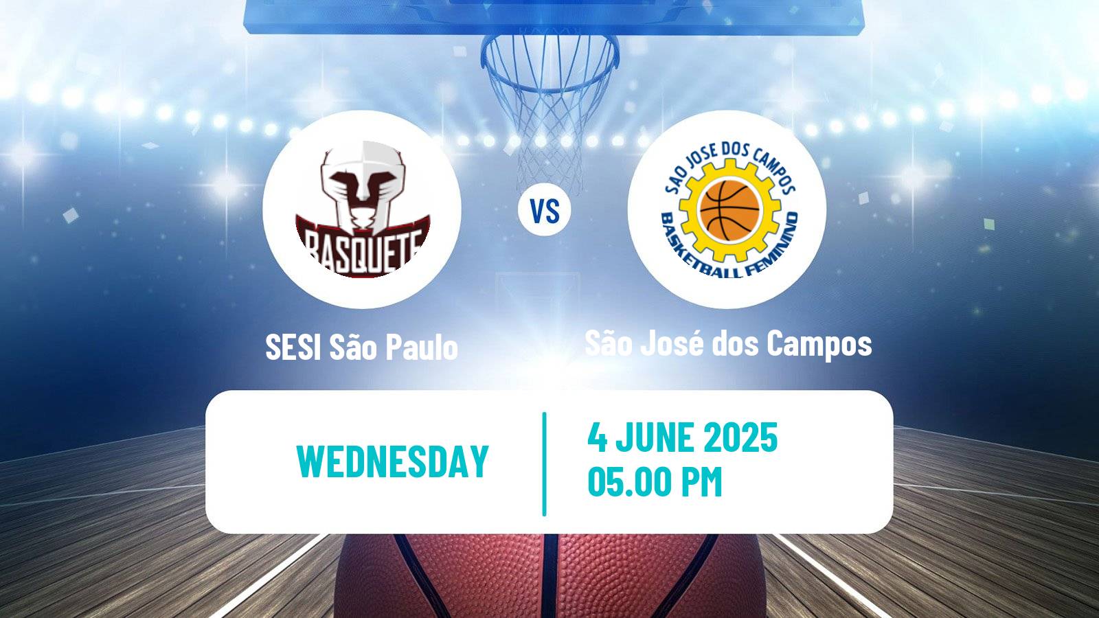 Basketball Brazilian LBF Women SESI São Paulo - São José dos Campos