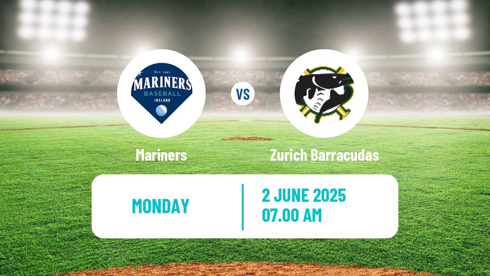 Baseball  Federations Cup Baseball Mariners - Zurich Barracudas