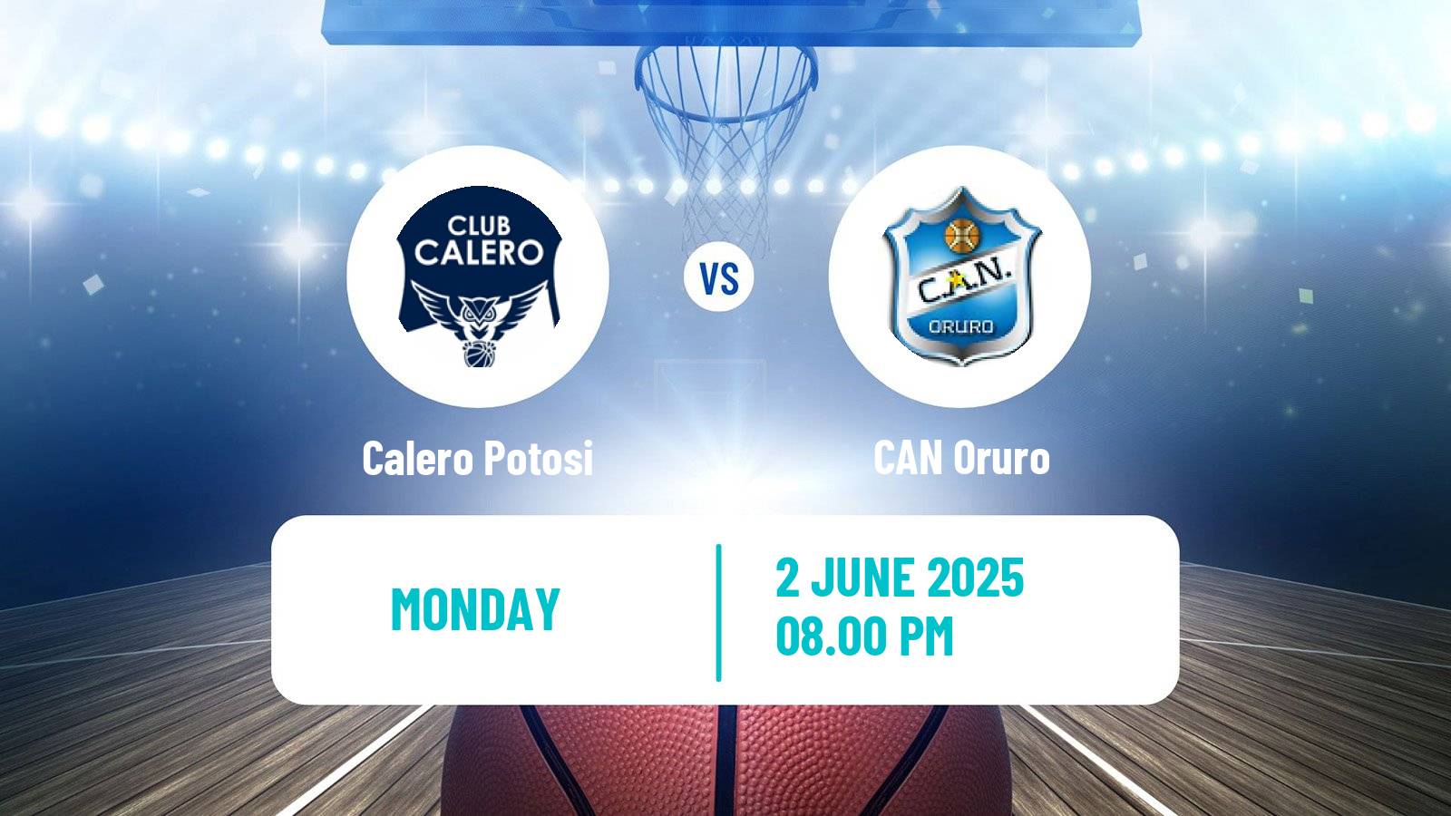 Basketball Bolivian Libobasquet Calero Potosi - CAN Oruro