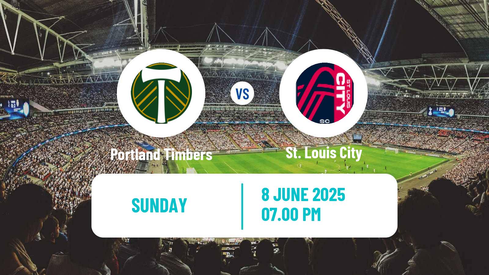 Soccer MLS Portland Timbers - St. Louis City