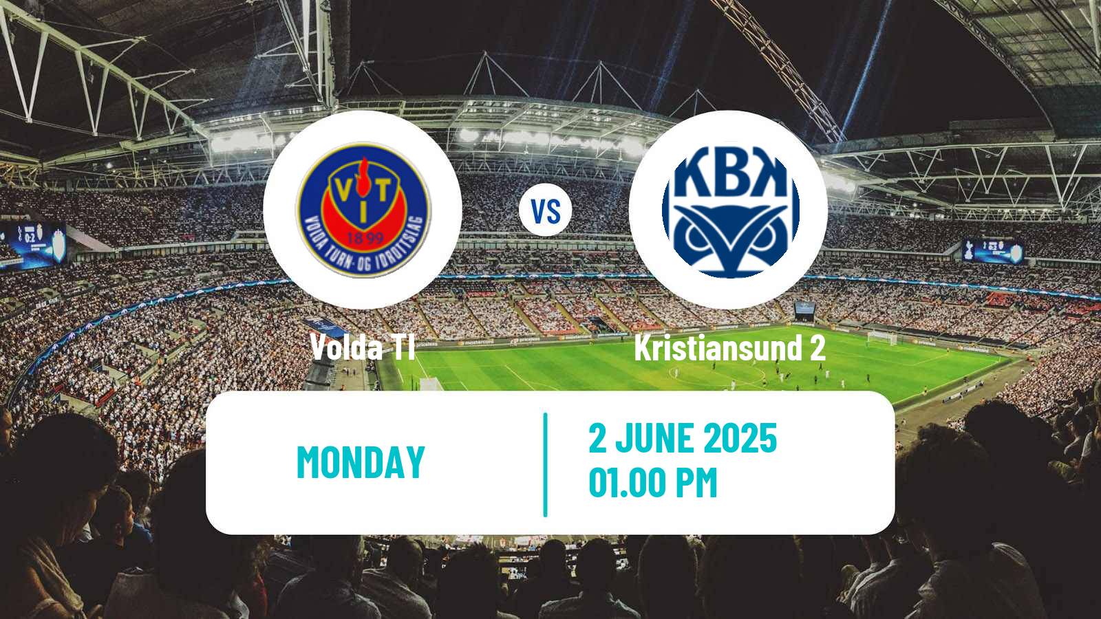 Soccer Norwegian Division 3 - Group 2 Volda - Kristiansund 2