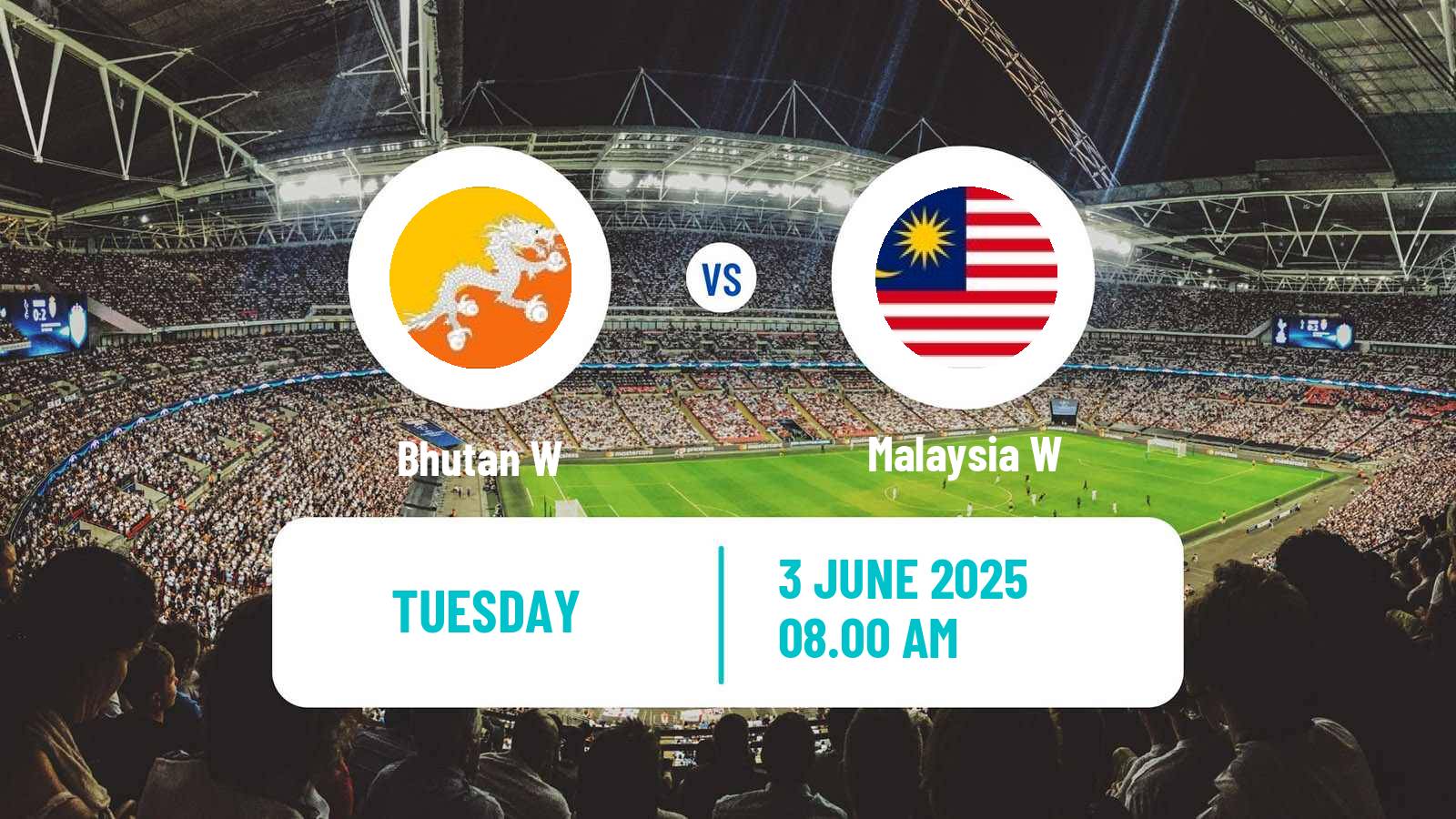 Soccer Friendly International Women Bhutan W - Malaysia W