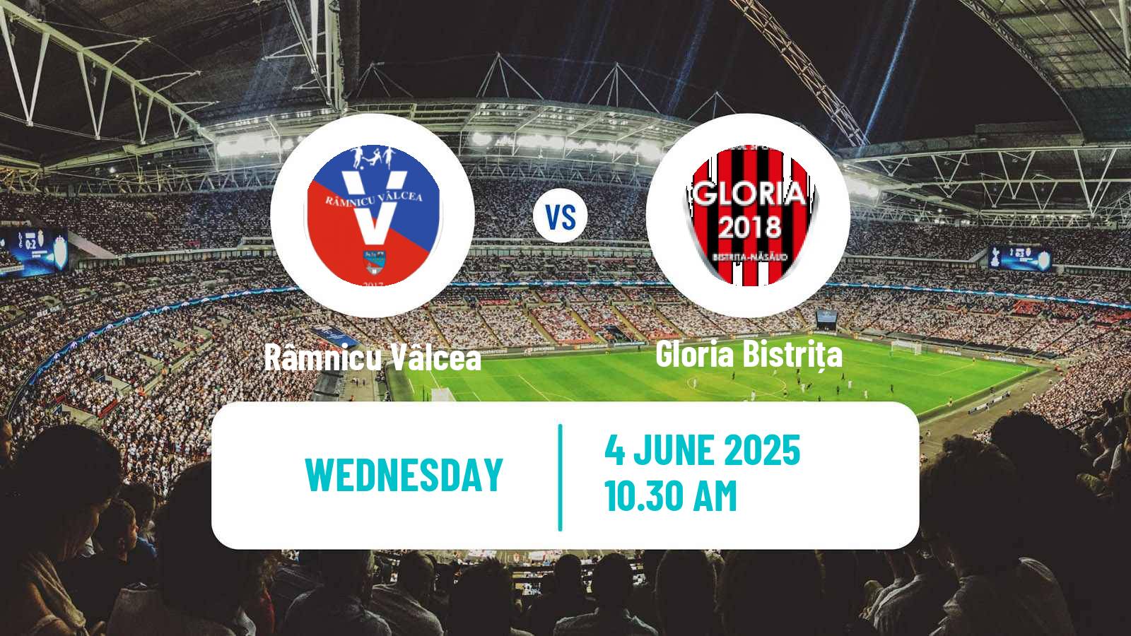 Soccer Romanian Liga 3 - Seria 1 Râmnicu Vâlcea - Gloria Bistrița