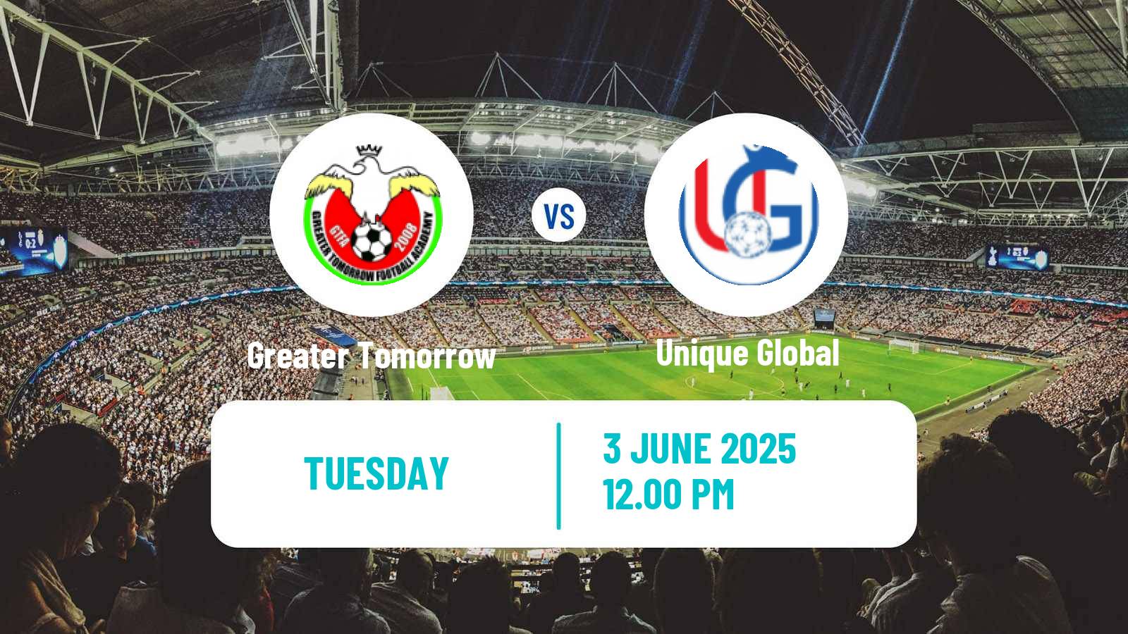 Soccer Gambian FF Cup Greater Tomorrow - Unique Global