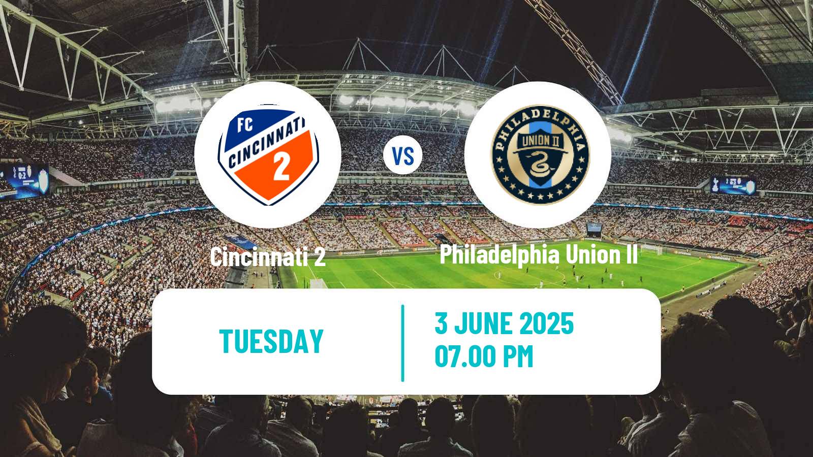 Soccer MLS Next Pro Cincinnati 2 - Philadelphia Union II