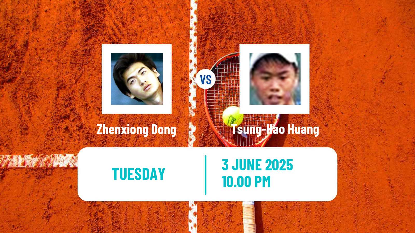 Tennis ITF M15 Luan 7 Men Zhenxiong Dong - Tsung-Hao Huang