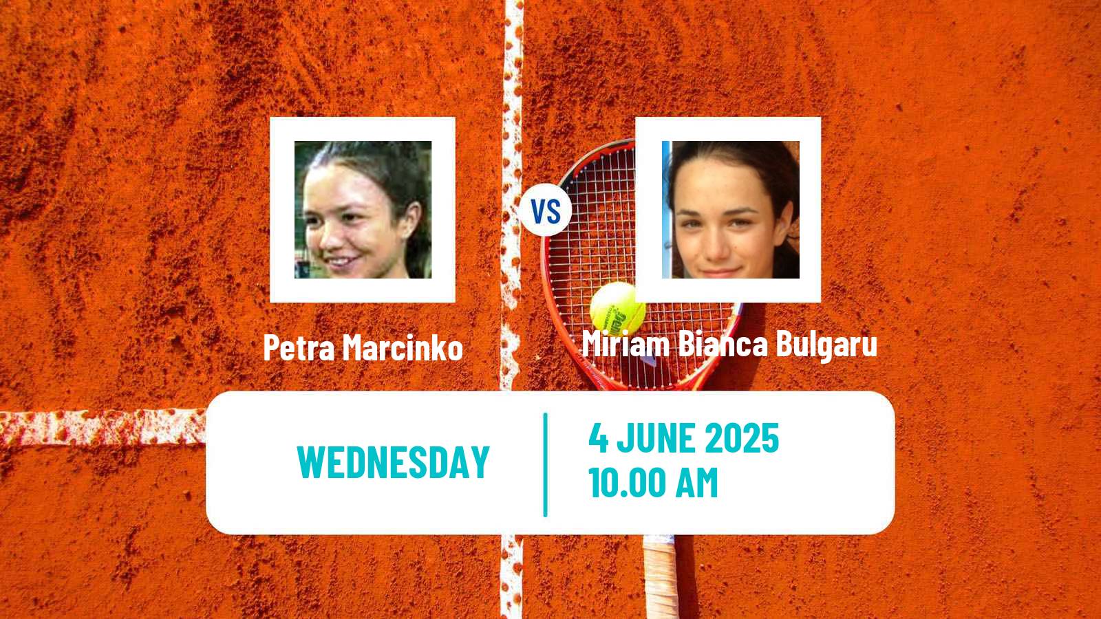 Tennis Makarska Challenger Women Petra Marcinko - Miriam Bianca Bulgaru