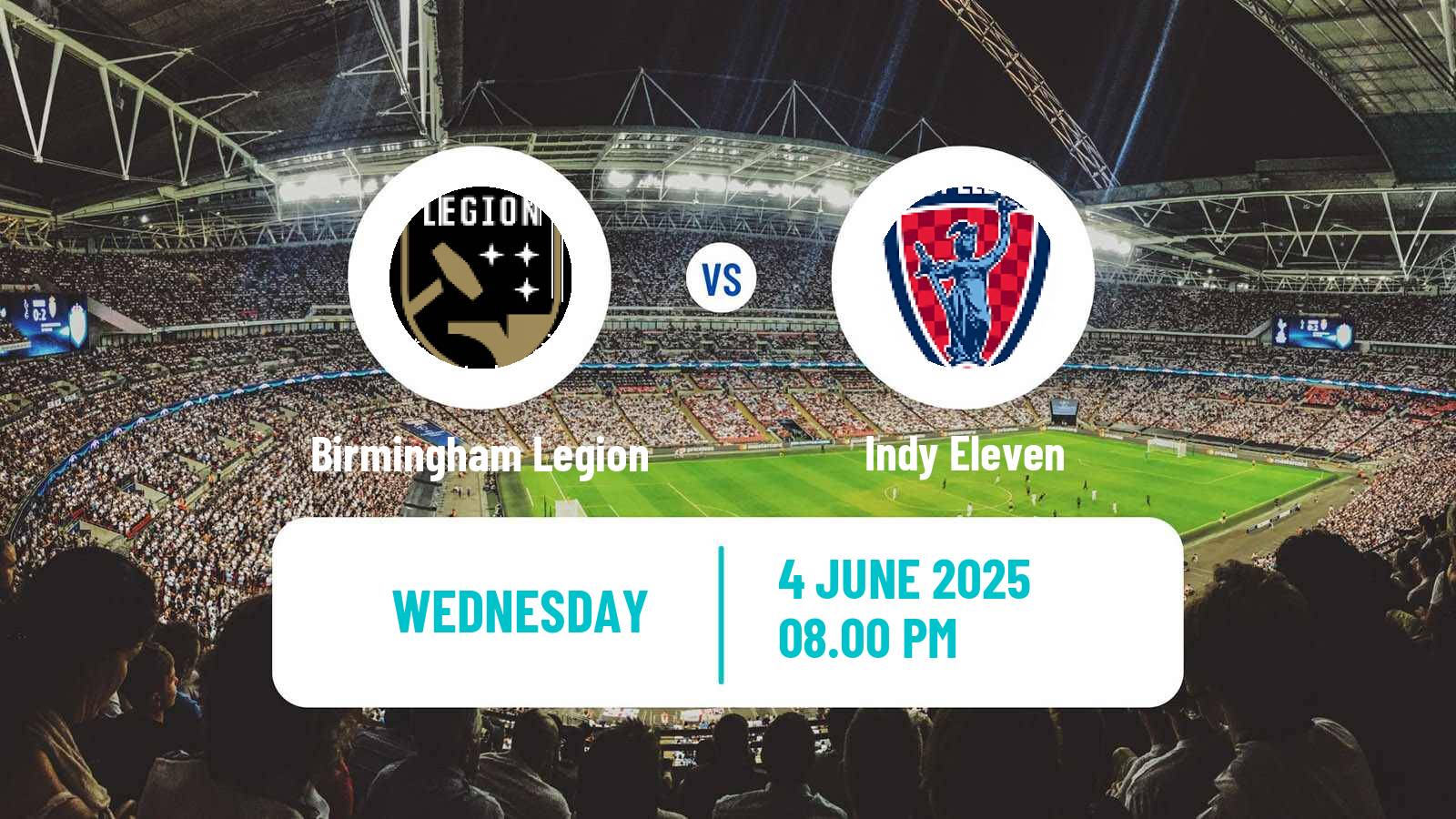 Soccer USL Championship Birmingham Legion - Indy Eleven