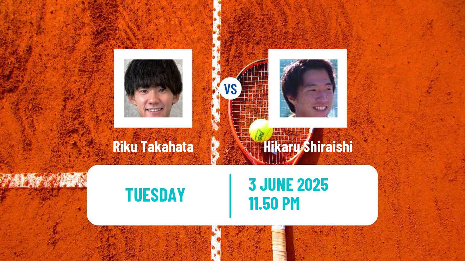 Tennis ITF M15 Karuizawa Men Riku Takahata - Hikaru Shiraishi