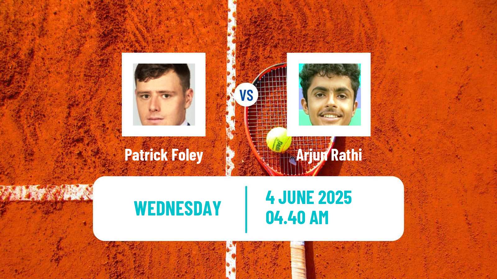 Tennis ITF M15 Monastir 22 Men Patrick Foley - Arjun Rathi