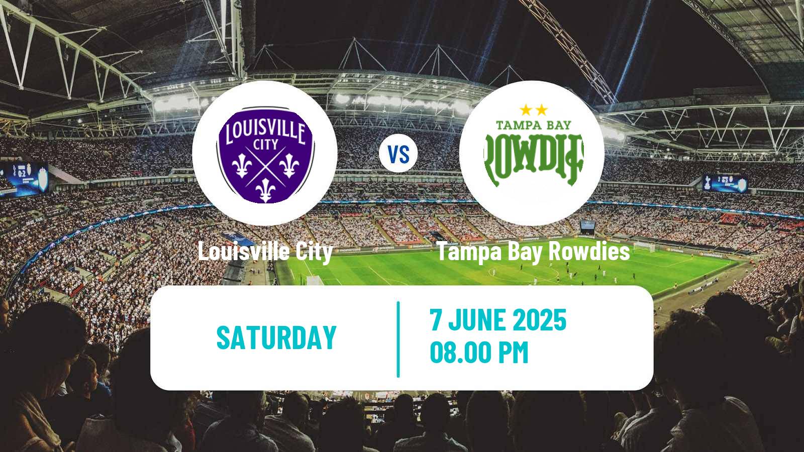 Soccer USL Championship Louisville City - Tampa Bay Rowdies