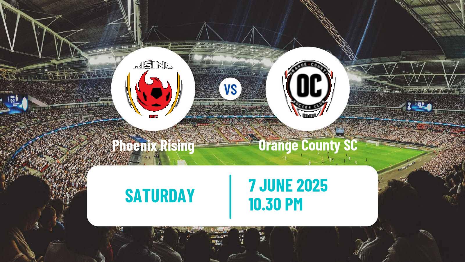 Soccer USL Championship Phoenix Rising - Orange County SC