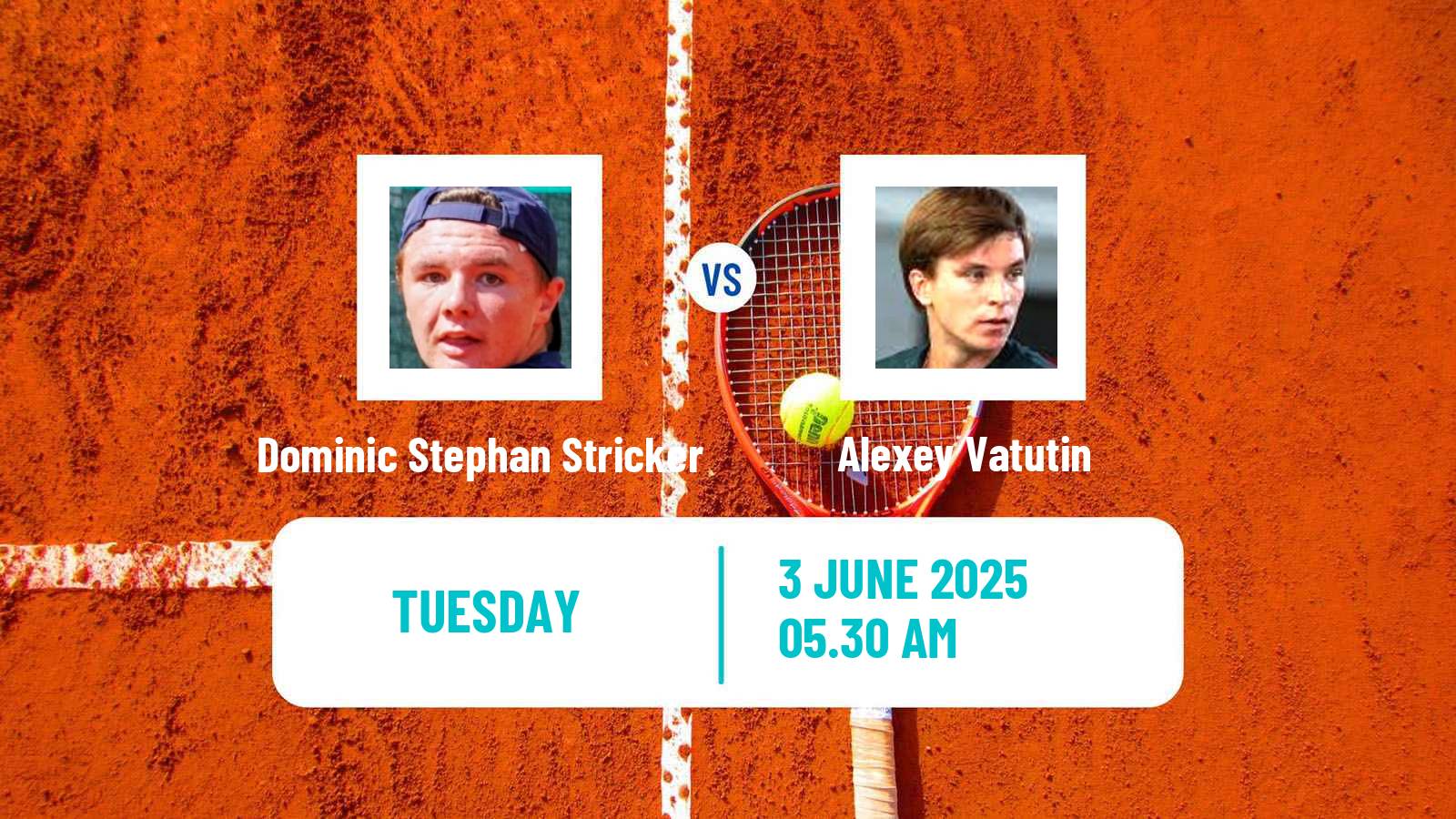 Tennis Heilbronn Challenger Men Dominic Stephan Stricker - Alexey Vatutin