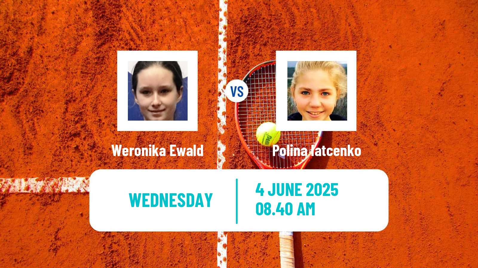 Tennis ITF W50 Montemor O Novo Women Weronika Ewald - Polina Iatcenko