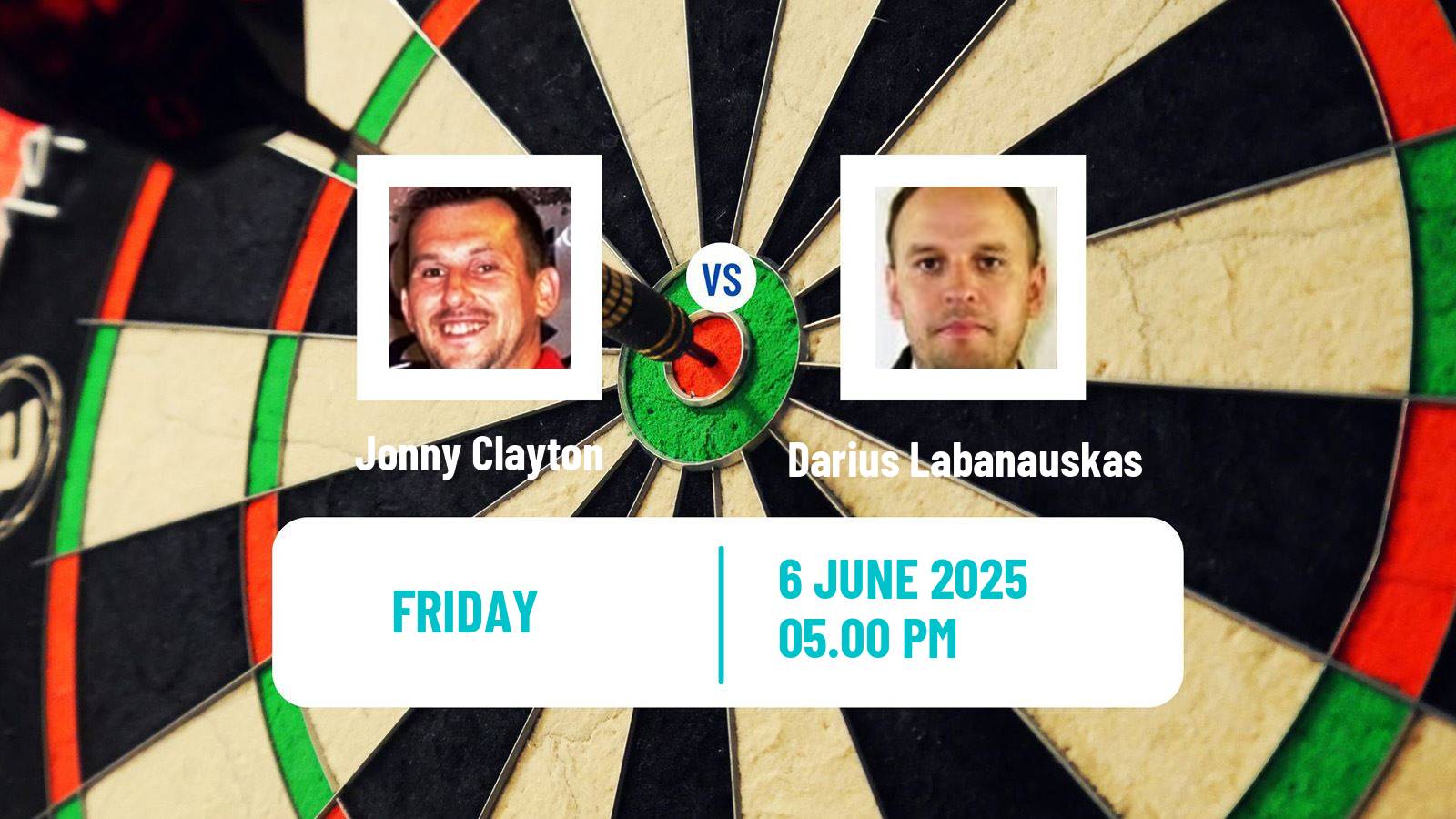 Darts Nordic Darts Masters Jonny Clayton - Darius Labanauskas