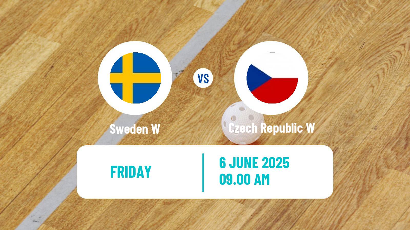 Floorball Euro Floorball Tour Women Finland Sweden W - Czech Republic W
