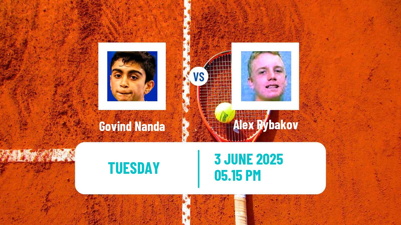 Tennis Tyler Challenger Men Govind Nanda - Alex Rybakov