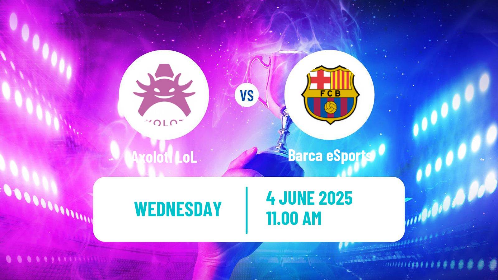 Esports League Of Legends Emea Masters Axolotl - Barca eSports