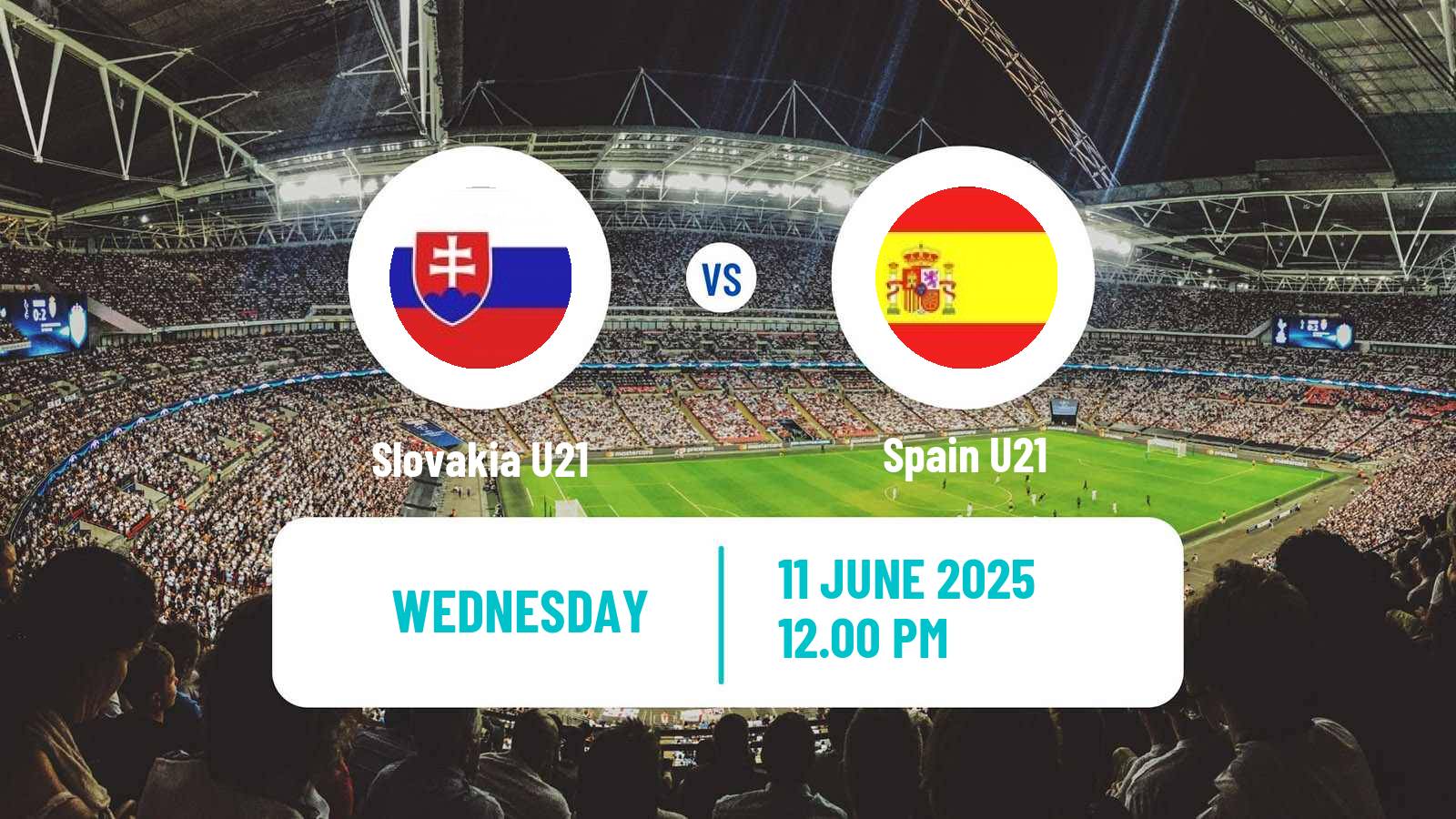 Soccer UEFA Euro U21 Slovakia U21 - Spain U21