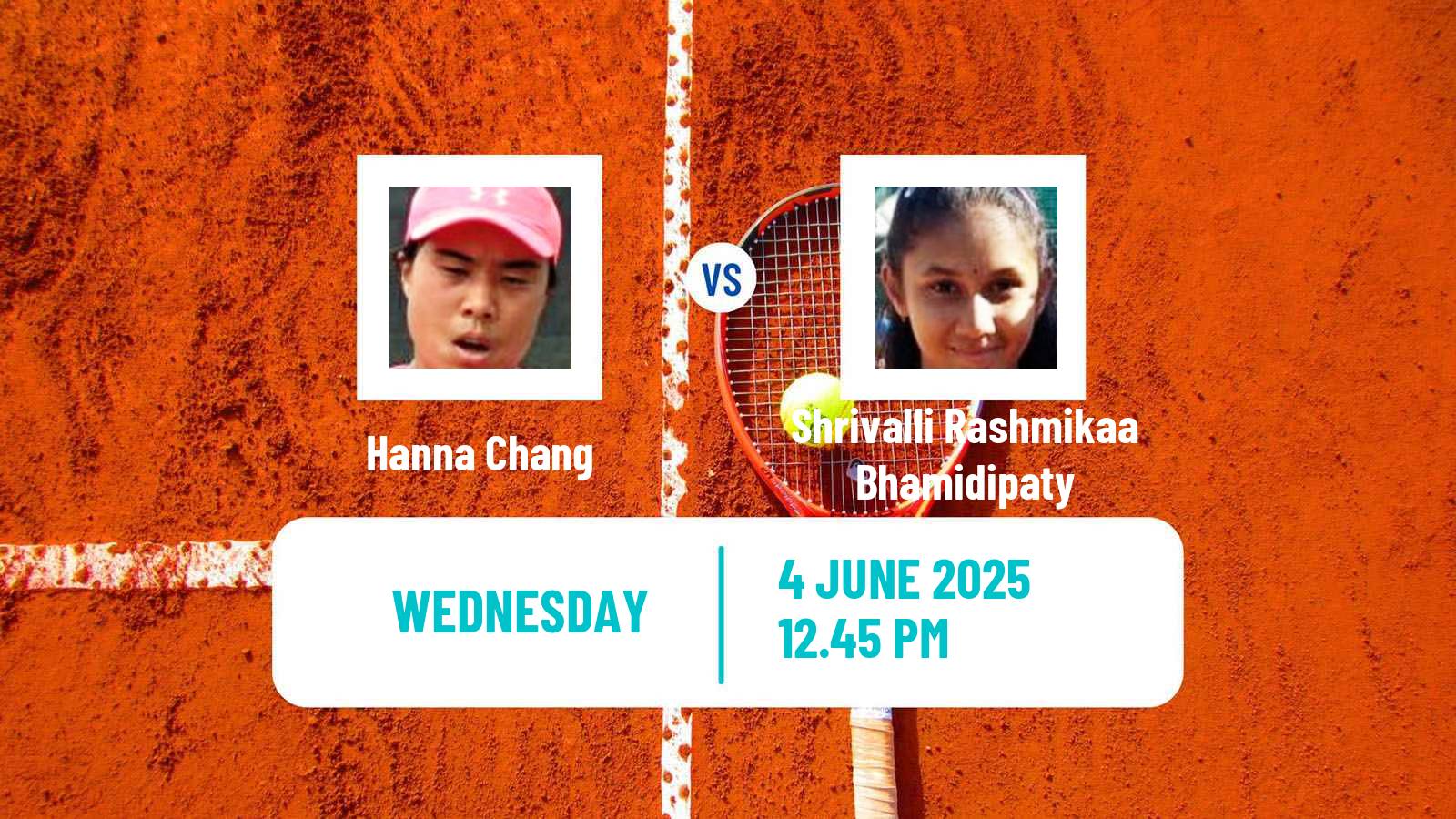 Tennis ITF W75 Sumter Sc Women Hanna Chang - Shrivalli Rashmikaa Bhamidipaty