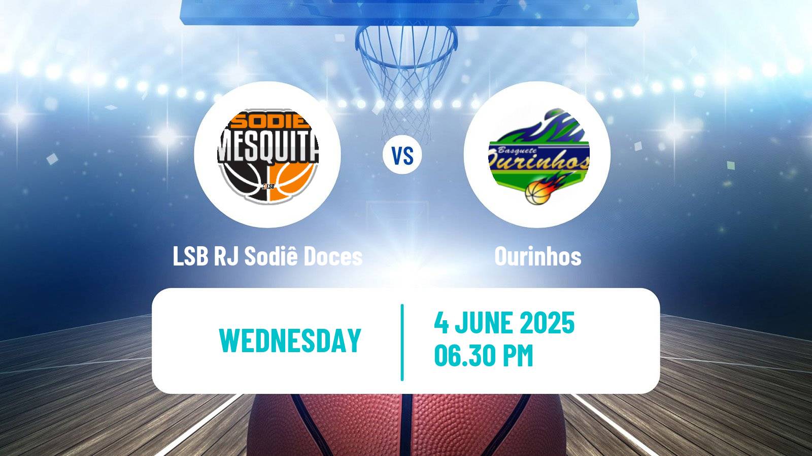Basketball Brazilian LBF Women LSB RJ Sodiê Doces - Ourinhos