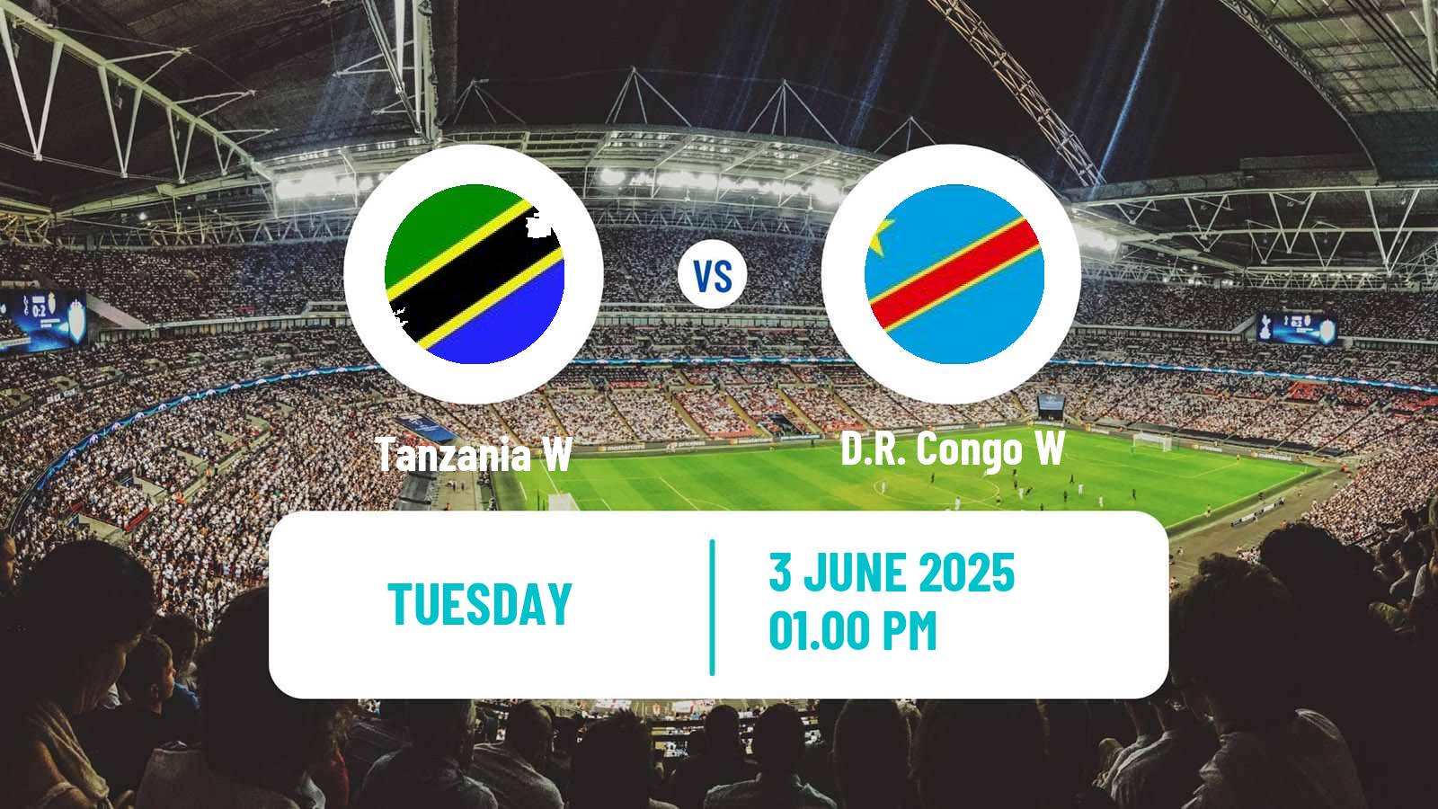 Soccer Friendly International Women Tanzania W - D.R. Congo W